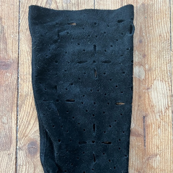 Davos Gomma suede cutout slouch boots - Picture 3 of 6